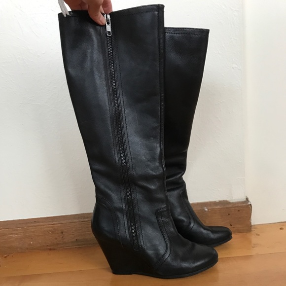 aldo wedge booties